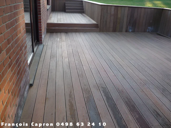 Réalisation d’une terrasse en bois